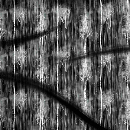 jet black other digital print fabric texture — medium scale closeup