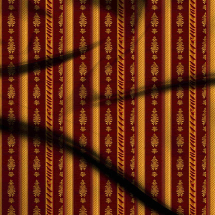 deep crimson floral digital print fabric texture — medium scale closeup