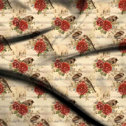 crimson other digital print fabric texture — medium scale closeup