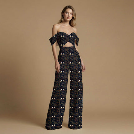 jet black other all-over print pattern — medium scale repeat layout