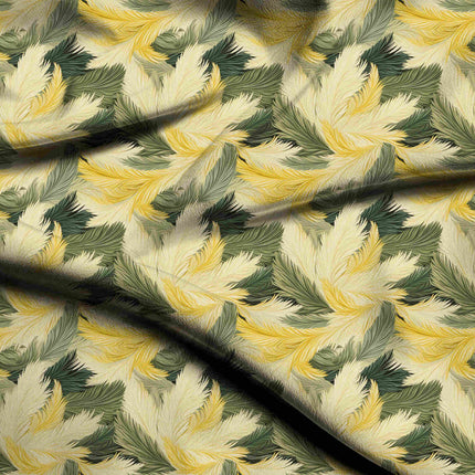 goldenrod yellow other digital print fabric texture — medium scale closeup