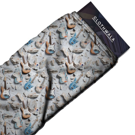 ivory cream other all-over print pattern — large scale repeat layout
