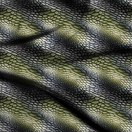 jet black animal digital print fabric texture — fine scale closeup
