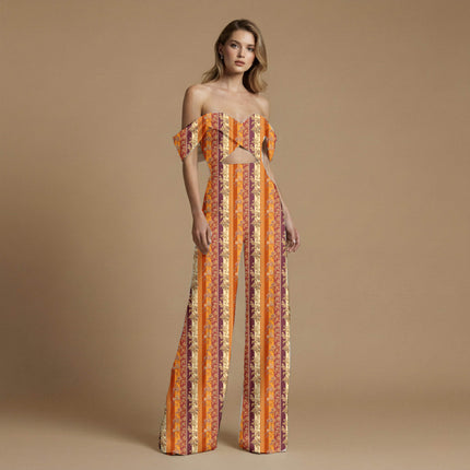 maroon stripes all-over print pattern — medium scale repeat layout