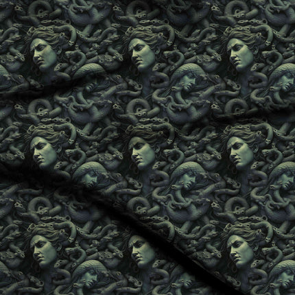 teal green other digital print fabric texture — large scale closeup