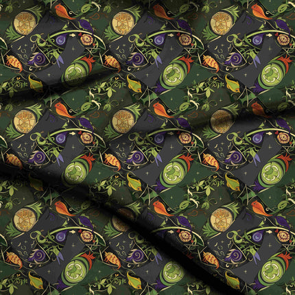 charcoal grey other digital print fabric texture — medium scale closeup