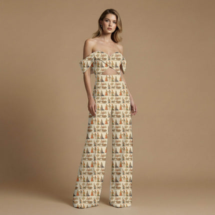 ivory cream ethnic fabric detail — digital print closeup