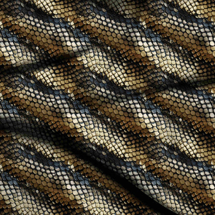 antique gold animal digital print fabric texture — fine scale closeup