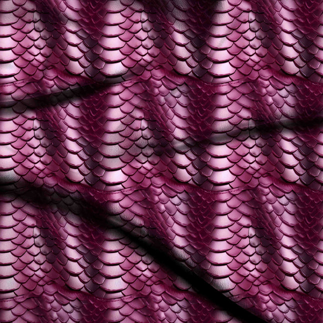 magenta animal digital print fabric texture — fine scale closeup