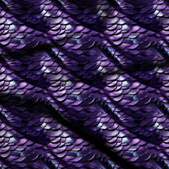 amethyst purple animal digital print fabric texture — fine scale closeup