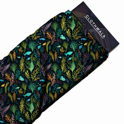 midnight blue other all-over print pattern — medium scale repeat layout