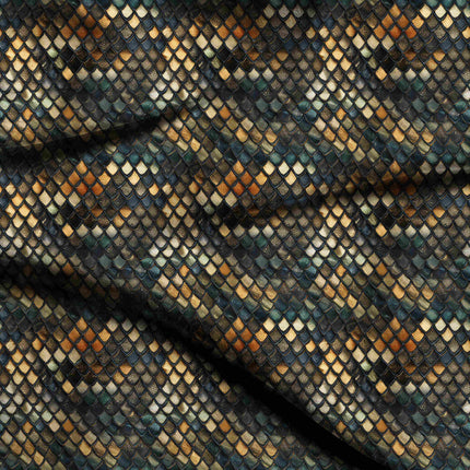 dark green other digital print fabric texture — medium scale closeup
