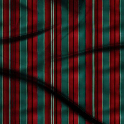 deep teal stripes digital print fabric texture — large scale closeup