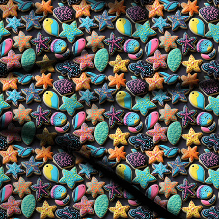 jet black other digital print fabric texture — medium scale closeup