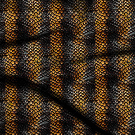 jet black animal digital print fabric texture — fine scale closeup