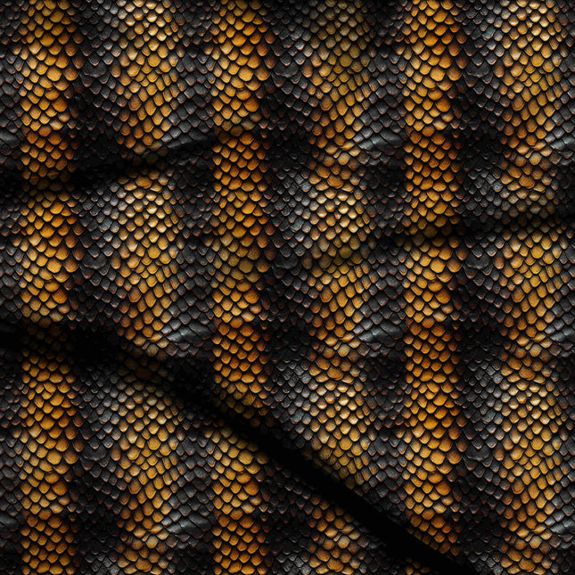 jet black animal digital print fabric texture — fine scale closeup
