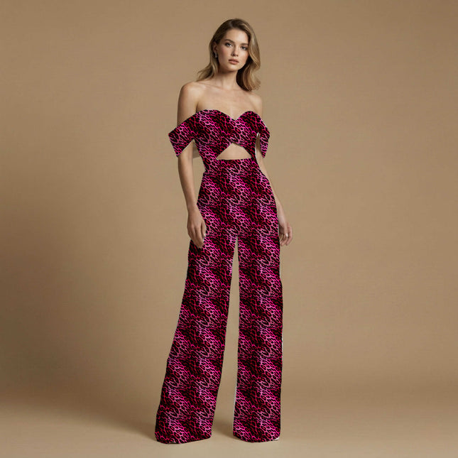 print fabric draped — dupatta styling