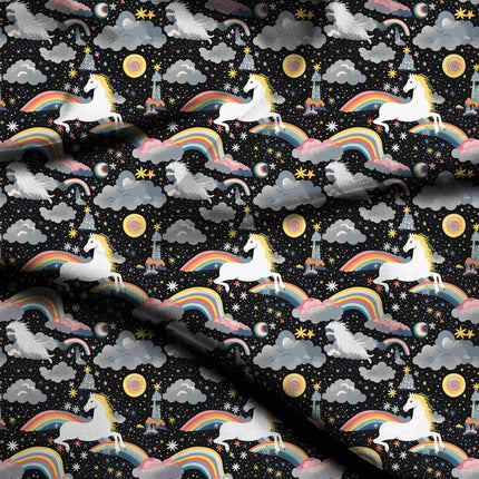 jet black other digital print fabric texture — medium scale closeup