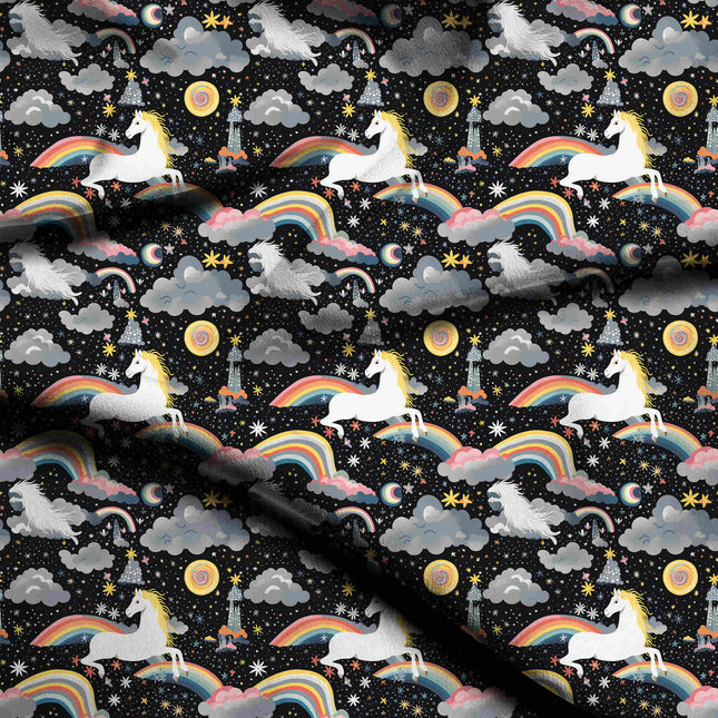 jet black other digital print fabric texture — medium scale closeup