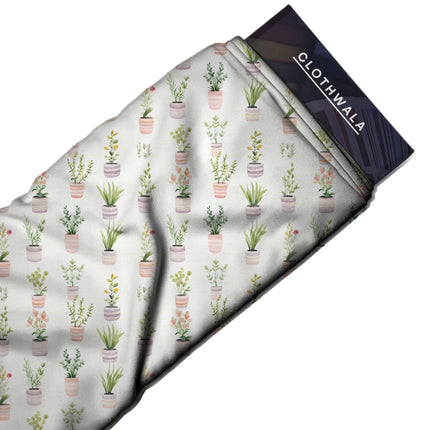 dusty rose floral all-over print pattern — medium scale repeat layout