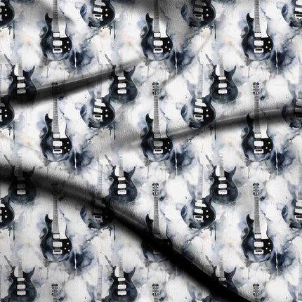 jet black other fabric detail — matte finish digital print closeup