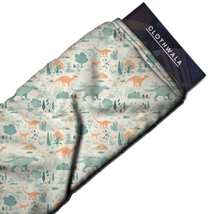 mint green other all-over print pattern — medium scale repeat layout
