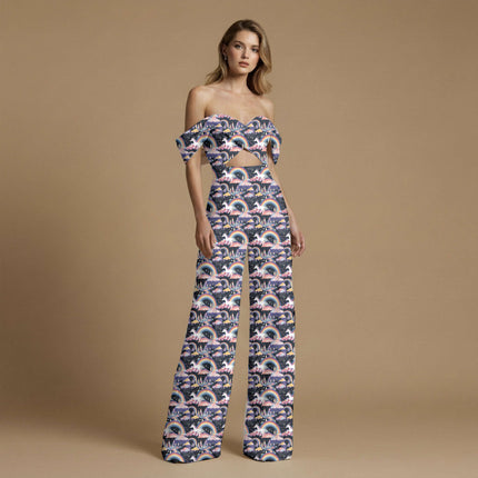 midnight navy other all-over print pattern — medium scale repeat layout