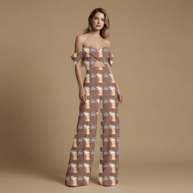burnt sienna geometric print fabric draped — kaftan styling
