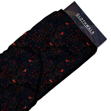 midnight black other all-over print pattern — medium scale repeat layout