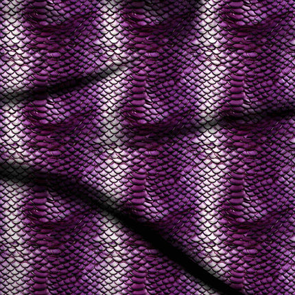 amethyst purple animal digital print fabric texture — fine scale closeup