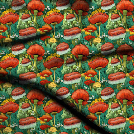 terracotta red other digital print fabric texture — large scale closeup