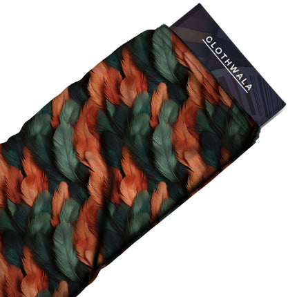 burnt sienna other all-over print pattern — large scale repeat layout