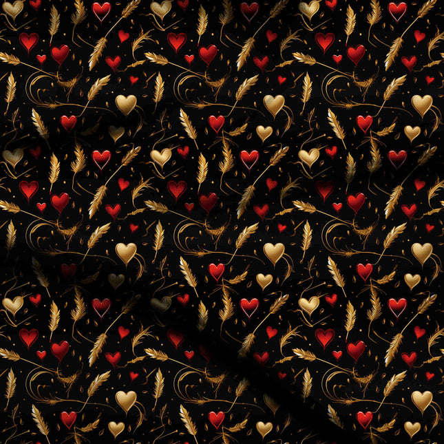 jet black other digital print fabric texture — medium scale closeup