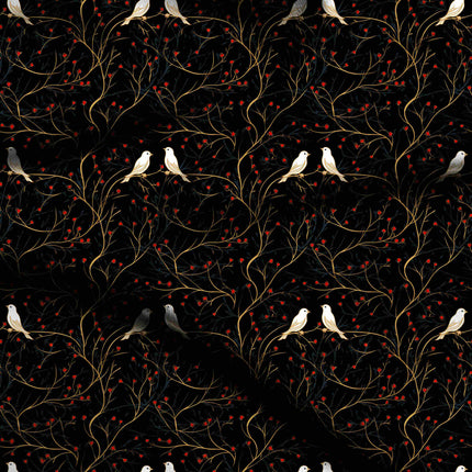 jet black other digital print fabric texture — medium scale closeup