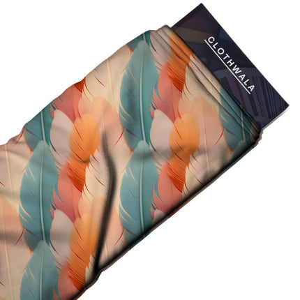dusty rose floral all-over print pattern — medium scale repeat layout