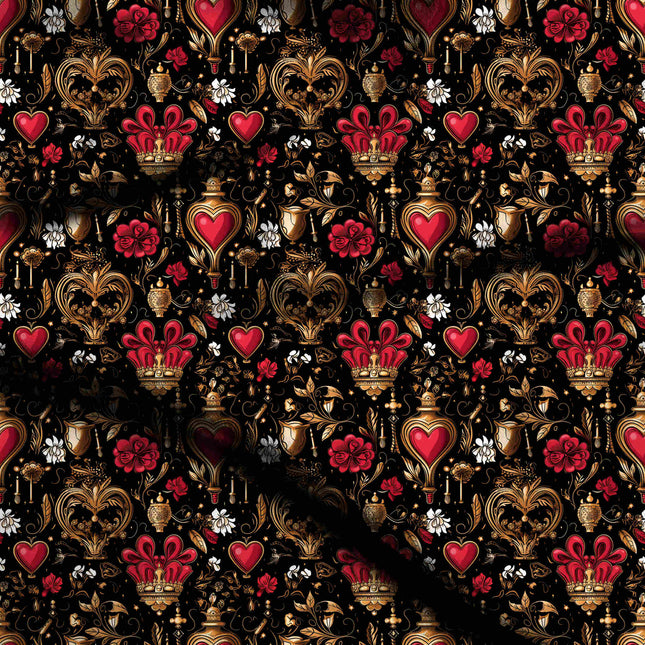 jet black other digital print fabric texture — medium scale closeup