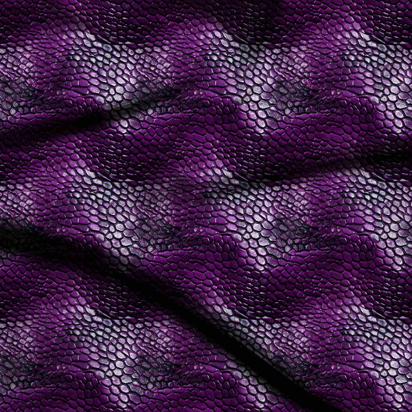 Deep Violet Textured Deep Violet And Amethyst Print Fabric