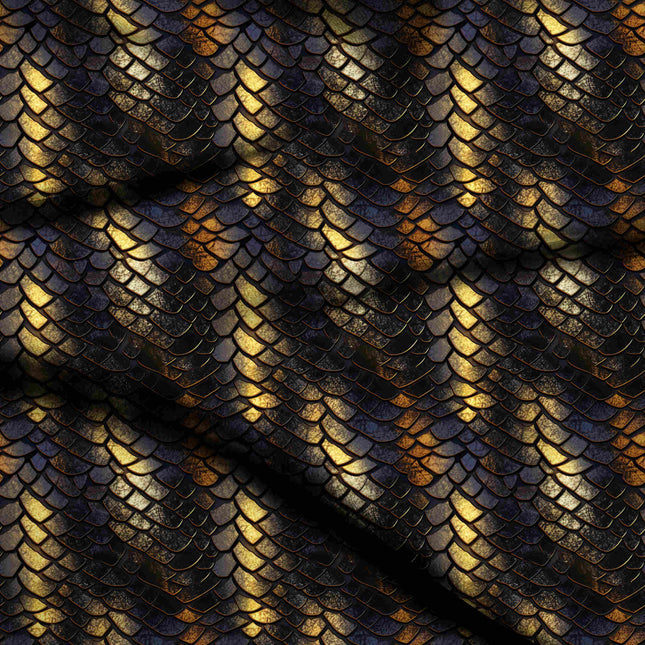 charcoal black animal digital print fabric texture — fine scale closeup