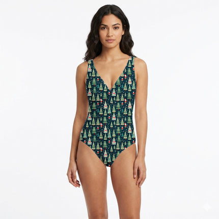 Forest Green Floral Digital Print Fabric for Set | festive occasion wear - Image 4