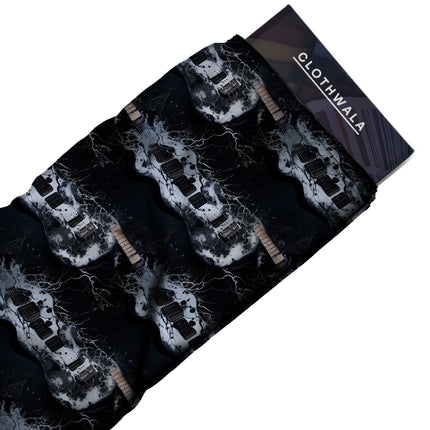 jet black other all-over print pattern — large scale repeat layout