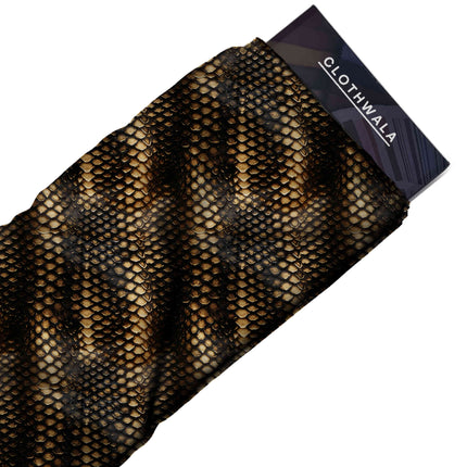 jet black animal print fabric draped — jumpsuit styling