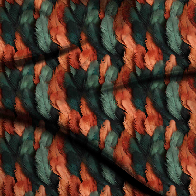 burnt sienna other digital print fabric texture — large scale closeup