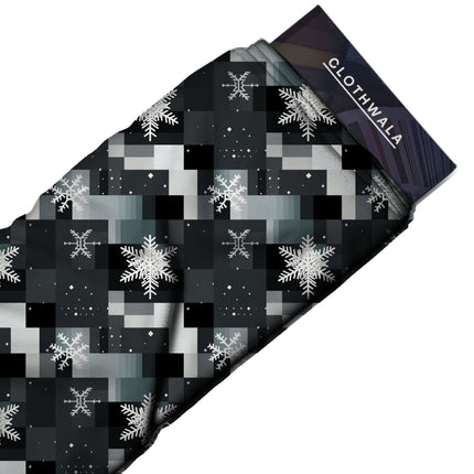jet black other all-over print pattern — medium scale repeat layout