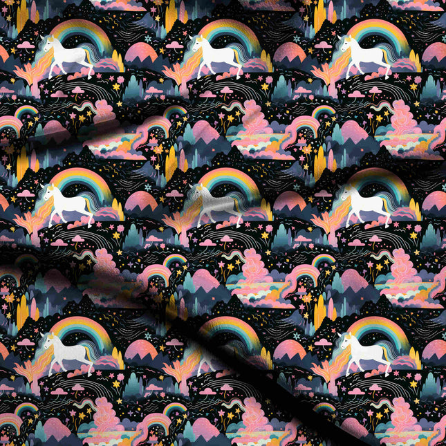 jet black other digital print fabric texture — medium scale closeup