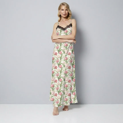 Dusty Rose Floral Digital Print Fabric for Bandgala | pastel garden party - Image 5