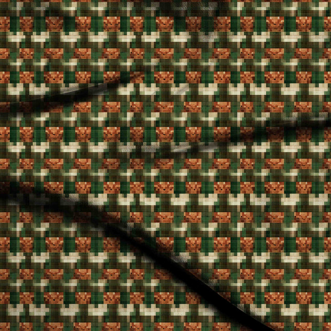 forest green other digital print fabric texture — fine scale closeup
