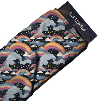 midnight blue other all-over print pattern — medium scale repeat layout