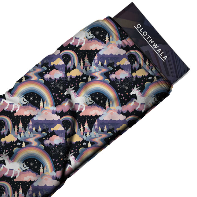 midnight navy other print fabric draped — pajama set styling