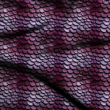 plum animal digital print fabric texture — fine scale closeup