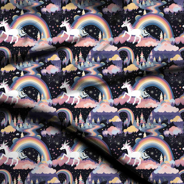 midnight navy other digital print fabric texture — medium scale closeup